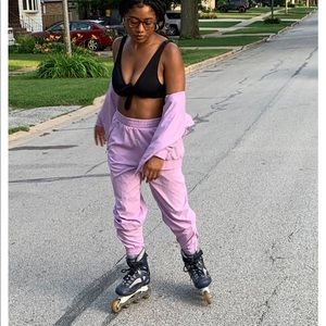 Girlfriend Collective Lilac Summit Track Pant XS